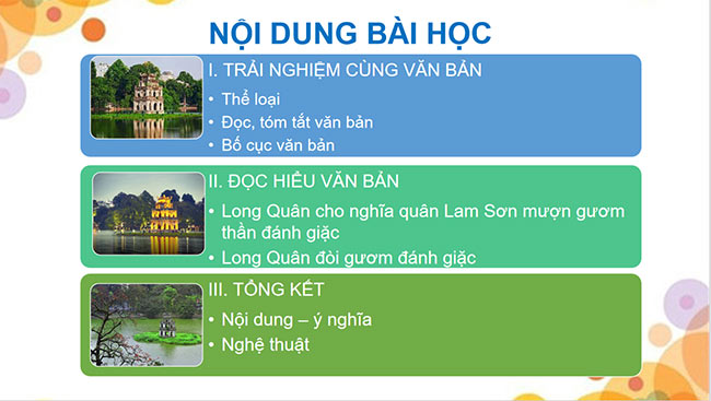 PowerPoint Ngữ văn 6 Bài 1: Sự tích Hồ Gươm
