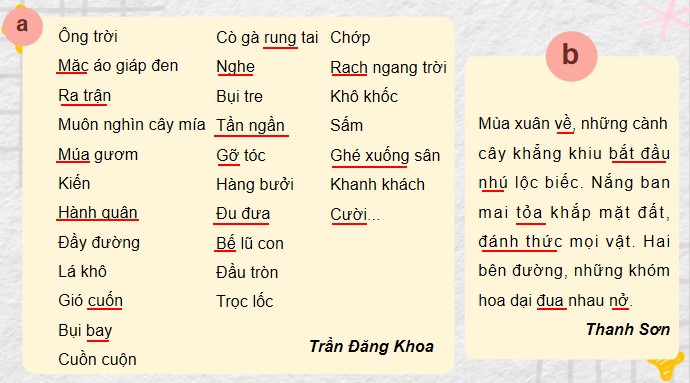 PowerPoint Tiếng Việt 4 Luyện tập về động từ