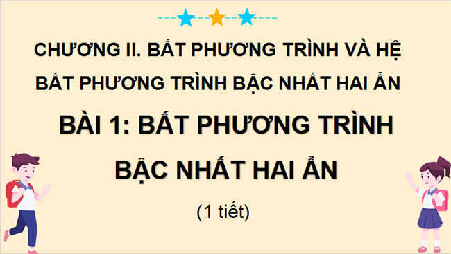 Giáo án Toán 10 Cánh diều Chương 2 Bài 1