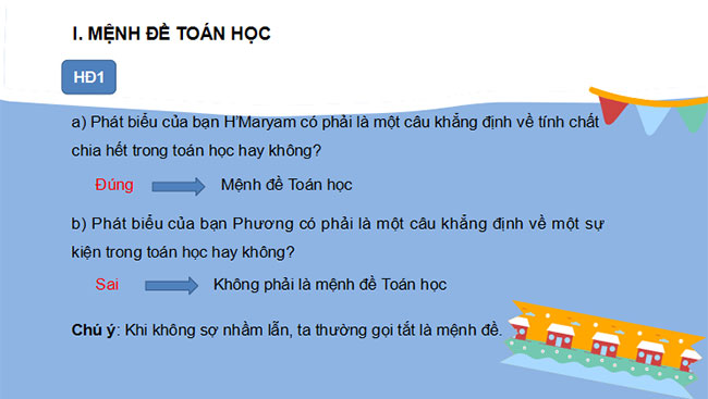Giáo án Toán 10 Cánh diều Chương 1 Bài 1