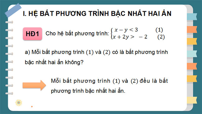 Giáo án Toán 10 Cánh diều Chương 2 Bài 2