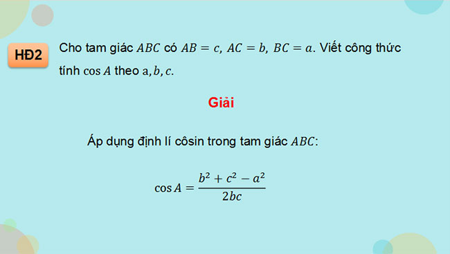 Giáo án Toán 10 Cánh diều Chương 4 Bài 2