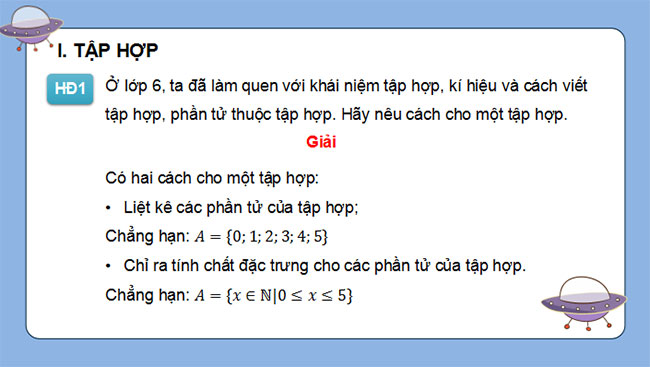 Giáo án Toán 10 Cánh diều Chương 1 Bài 2