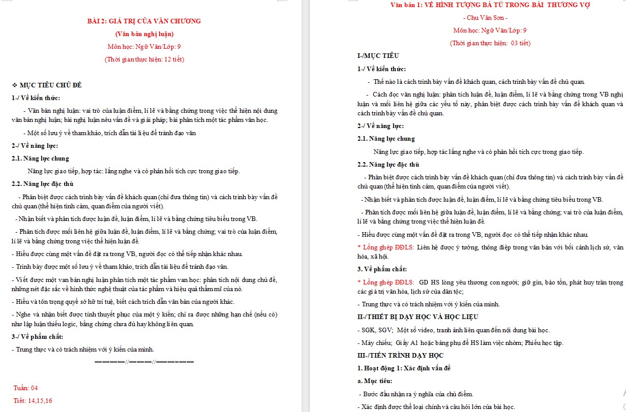 KHBD Ngữ văn 9 Bài Về hình tượng bà Tú trong bài Thương vợ CTST 