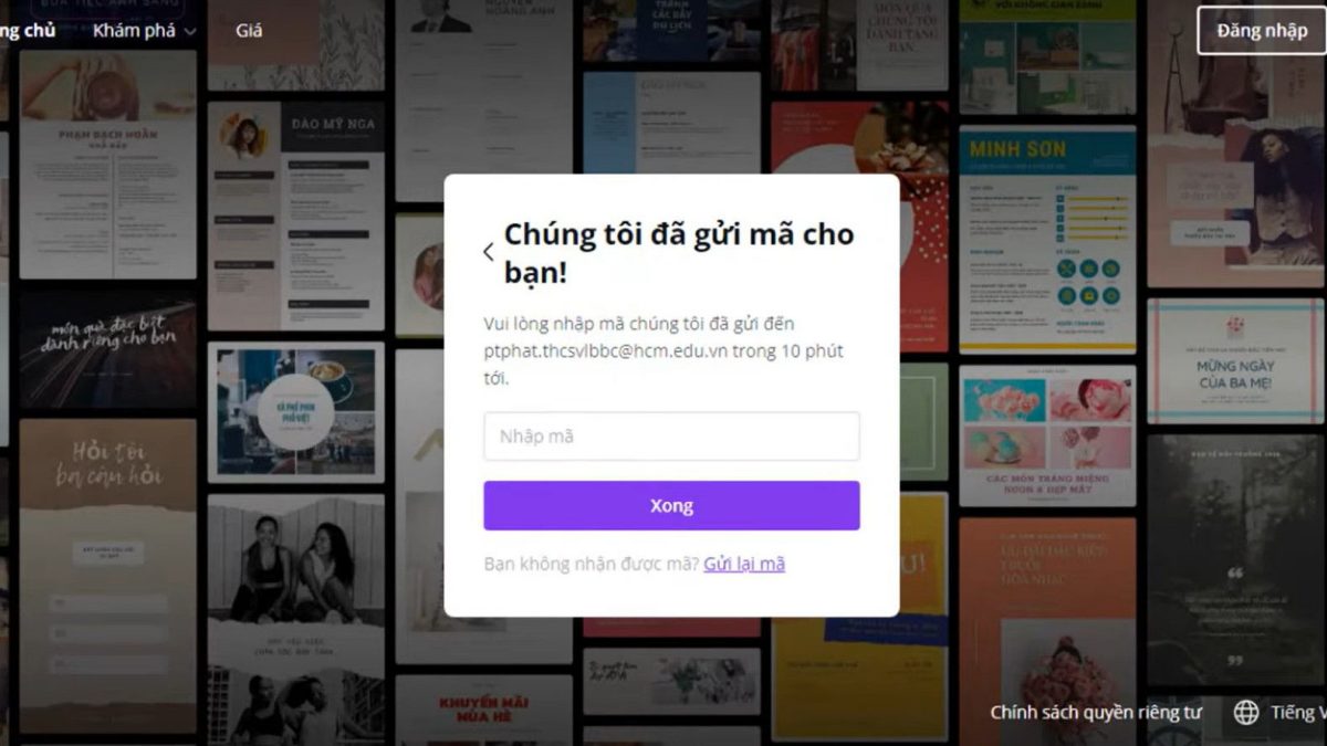 Đăng ký Canva Pro Education 