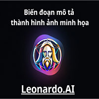 Biến đoạn mô tả thành hình ảnh minh họa bằng Leonardo.AI