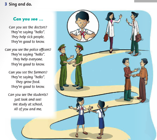 Tiếng Anh 4 unit 1 They're firefighters! lesson 3 minh họa 2