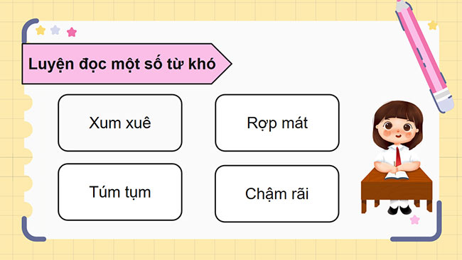 PowerPoint Tiếng Việt 5 Cây phượng xóm Đông