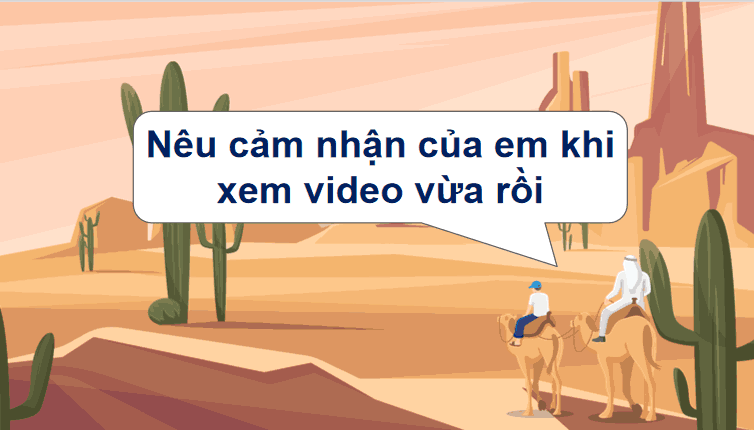 Bài 16: Xin chào, Xa-ha-ra