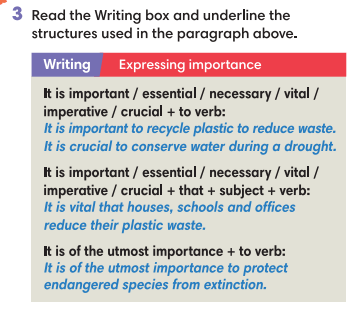 Tiếng Anh lớp 9 Unit 2 2.7 Writing minh họa 3