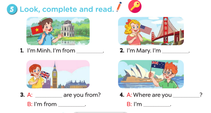 Tiếng Anh 4 Unit 1 Lesson 1 minh họa 5