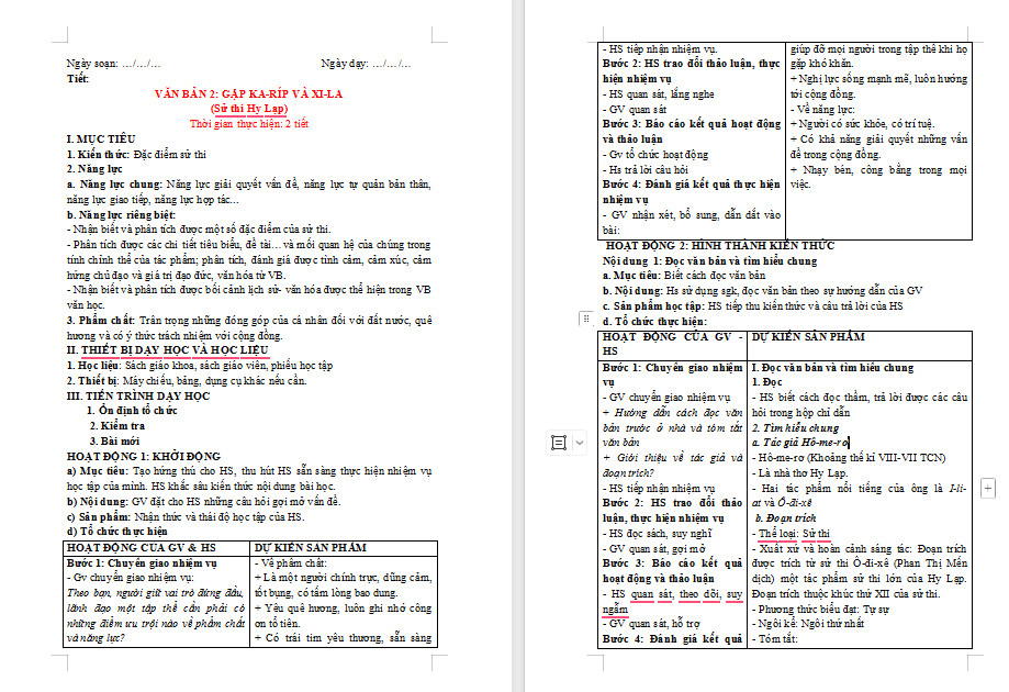 Gặp Ka-Ríp và Xi-La