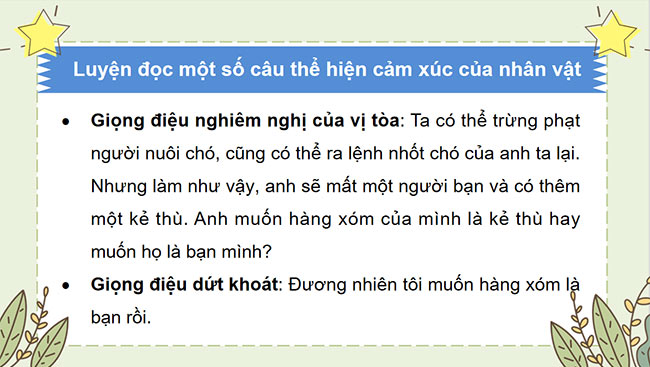 PowerPoint Tiếng Việt 5 Bài 8: Người chăn đê và hàng xóm