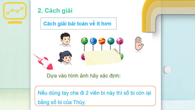 PowerPoint Toán 2: Bài toán ít hơn