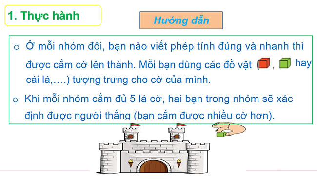 PowerPoint Toán 2: Chơi cắm cờ