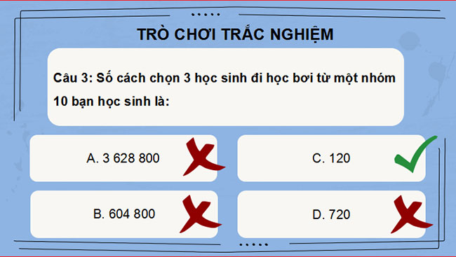 Giáo án PowerPoint Toán 10 Bài tập cuối chương 5