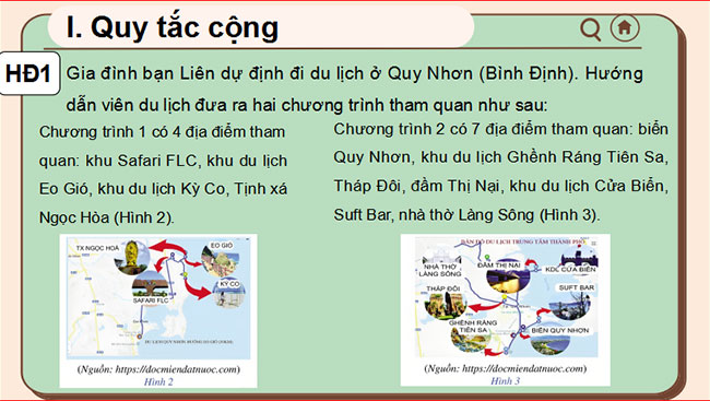 Giáo án PowerPoint Toán 10 Bài 1: Quy tắc cộng Quy tắc nhân Sơ đồ hình cây