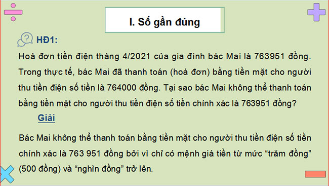 Giáo án PowerPoint Toán 10 Bài 1: Số gần đúng - Sai số