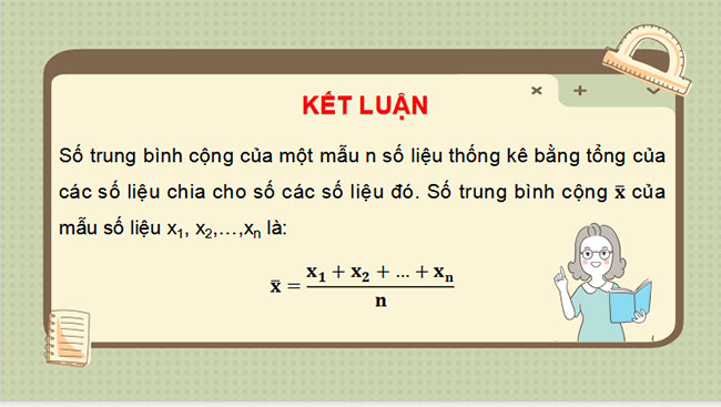 Giáo án PowerPoint Toán 10 Bài 2: Các số đặc trưng đo xu thế trung tâm cho mẫu số liệu không ghép nhóm
