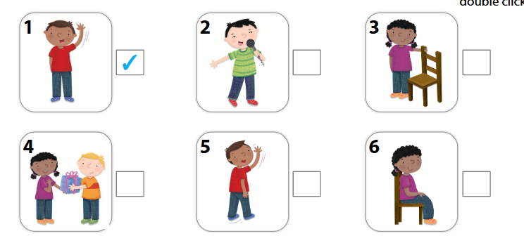 SBT Tiếng Anh lớp 1 Wonderful World Unit 1 Lesson 1 minh họa 1