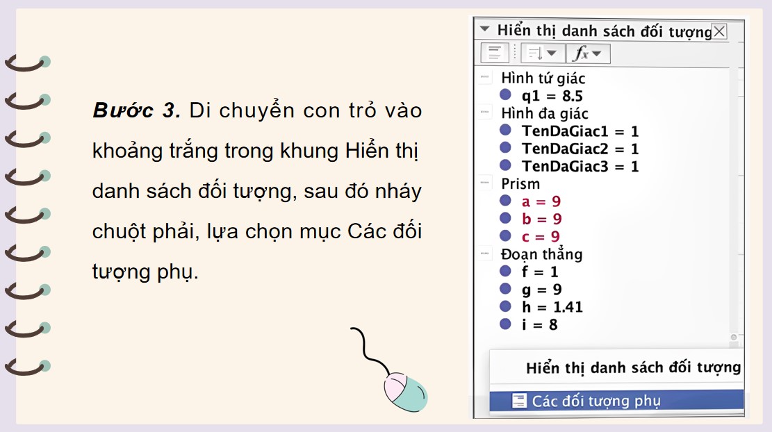 PowerPoint Toán 12 Kết nối tri thức Bài Vẽ đồ hoạ 3D với phần mềm GeoGebra