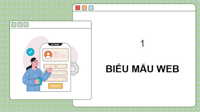 Giáo án PowerPoint Tin học 12 Bài 12: Tạo biểu mẫu