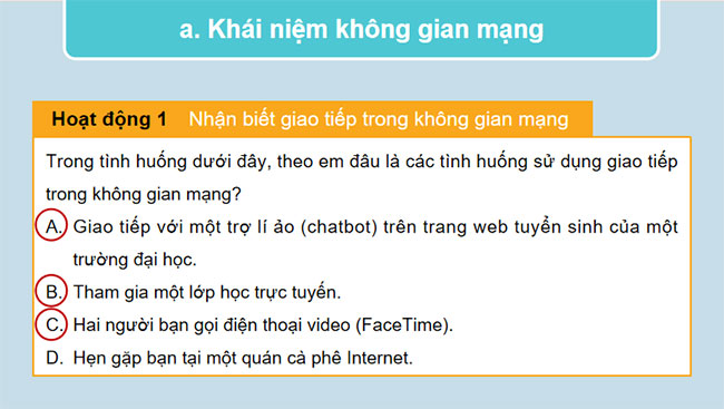 Giáo án PowerPoint Tin học 12 Bài 6: Giao tiếp và ứng xử trong không gian mạng