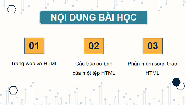 Giáo án PowerPoint Tin học 12 Bài 7: HTML và cấu trúc trang web
