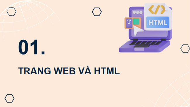 Giáo án PowerPoint Tin học 12 Bài 7: HTML và cấu trúc trang web