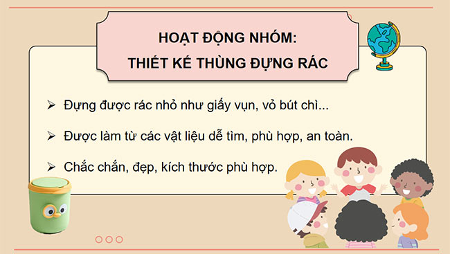 PowerPoint Công nghệ 5 Dự án Em tập làm nhà thiết kế