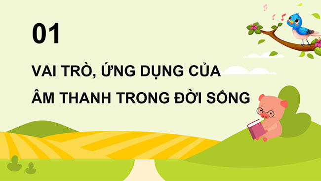 PowerPoint Khoa học 4 Âm thanh trong đời sống