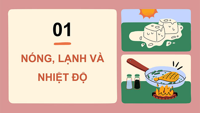 PowerPoint Khoa học 4 Nhiệt độ và nhiệt kế