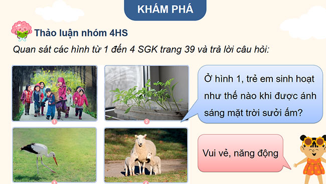 PowerPoint Khoa học 4 Ánh sáng với đời sống