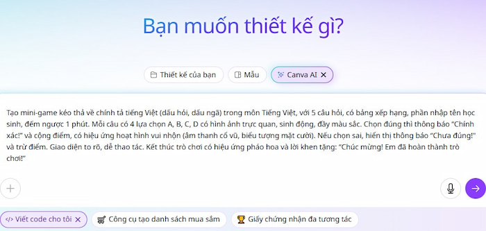 Bài thu hoạch cuối khóa Ứng dụng AI vào dạy học Tiểu học