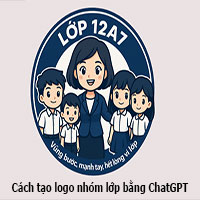 Cách tạo logo nhóm lớp bằng ChatGPT