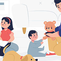 Giáo án Tự nhiên và xã hội 3 Bài 5: Ôn tập chủ đề gia đình