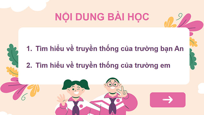 PowerPoint Tự nhiên và xã hội 3 Truyền thống của trường em