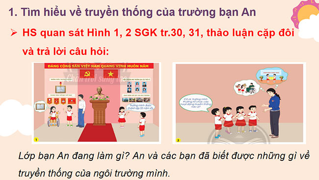 PowerPoint Tự nhiên và xã hội 3 Truyền thống của trường em