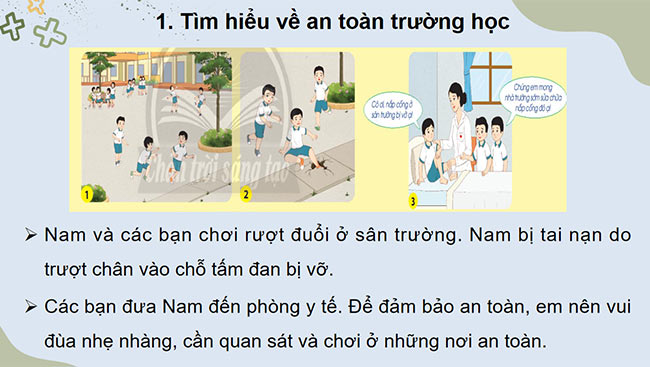 PowerPoint Tự nhiên và xã hội 3 Thực hành Giữ an toàn và vệ sinh trường học