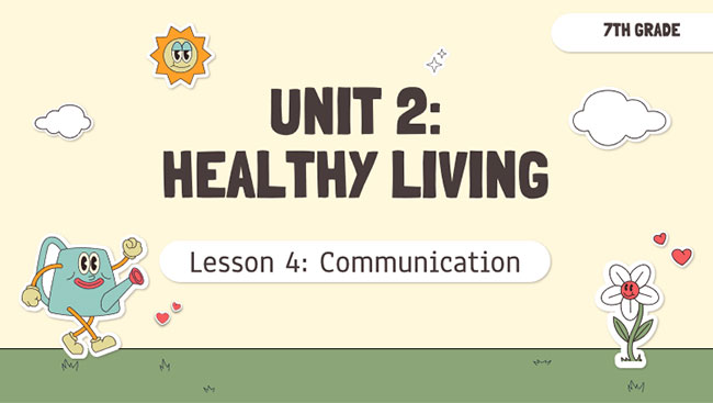 Giáo án PowerPoint Tiếng Anh 7 Unit 2: Communication