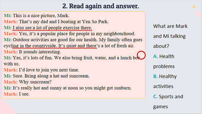 Giáo án PowerPoint Tiếng Anh 7 Unit 2: Getting Started