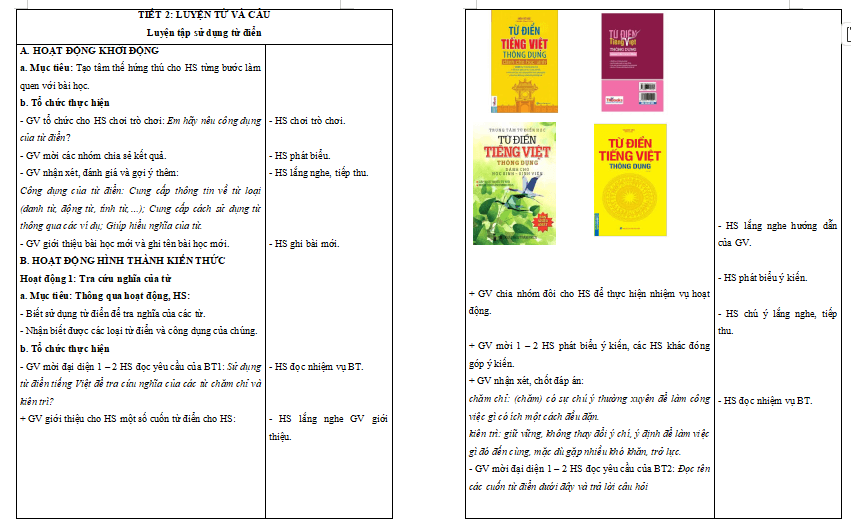 Bài 19: Luyện tập sử dụng từ điển