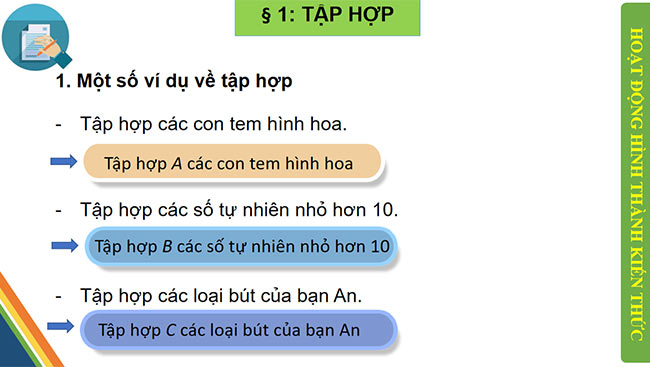 PowerPoint Toán 6 Bài 1: Tập hợp