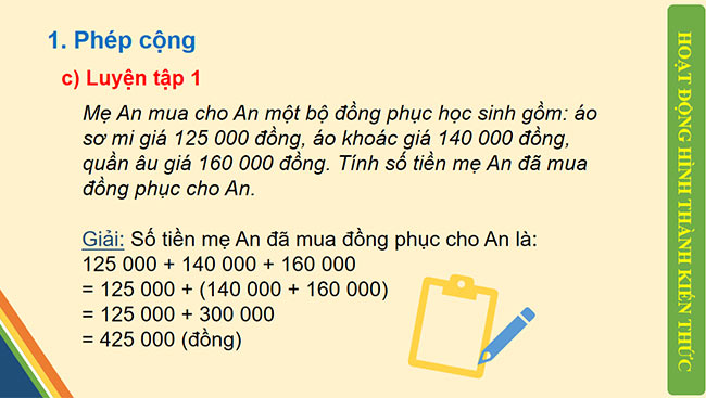 PowerPoint Toán 6 Bài 3: Phép cộng, phép trừ các số tự nhiên