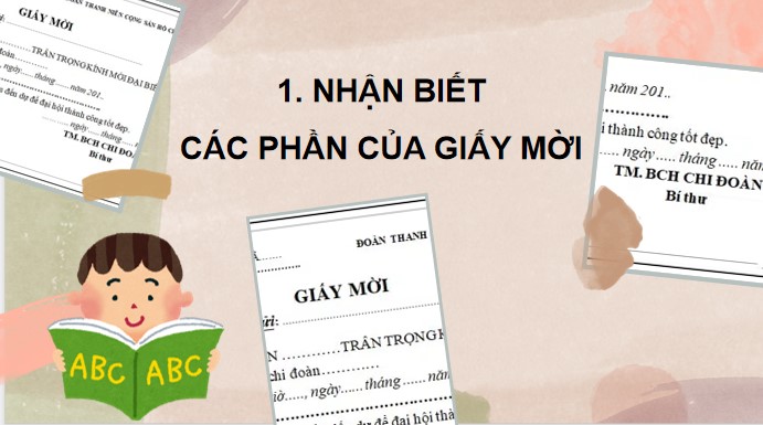PowerPoint Tiếng Việt 4 Viết giấy mời