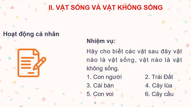 PowerPoint Khoa học tự nhiên 6 Bài 1: Giới thiệu về Khoa học tự nhiên