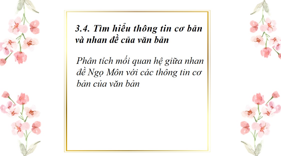 Giáo án PPT Văn 9 CTST Bài Ngọ Môn