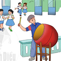 Giáo án Tiếng Việt 2 Bài 5: Cái trống trường em