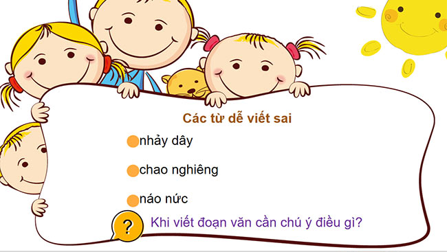 PowerPoint Tiếng Việt 2 Nghe - viết Giờ ra chơi, Chữ hoa C