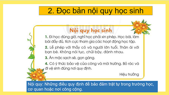 PowerPoint Tiếng Việt 2 Luyện tập viết tên riêng, nội quy